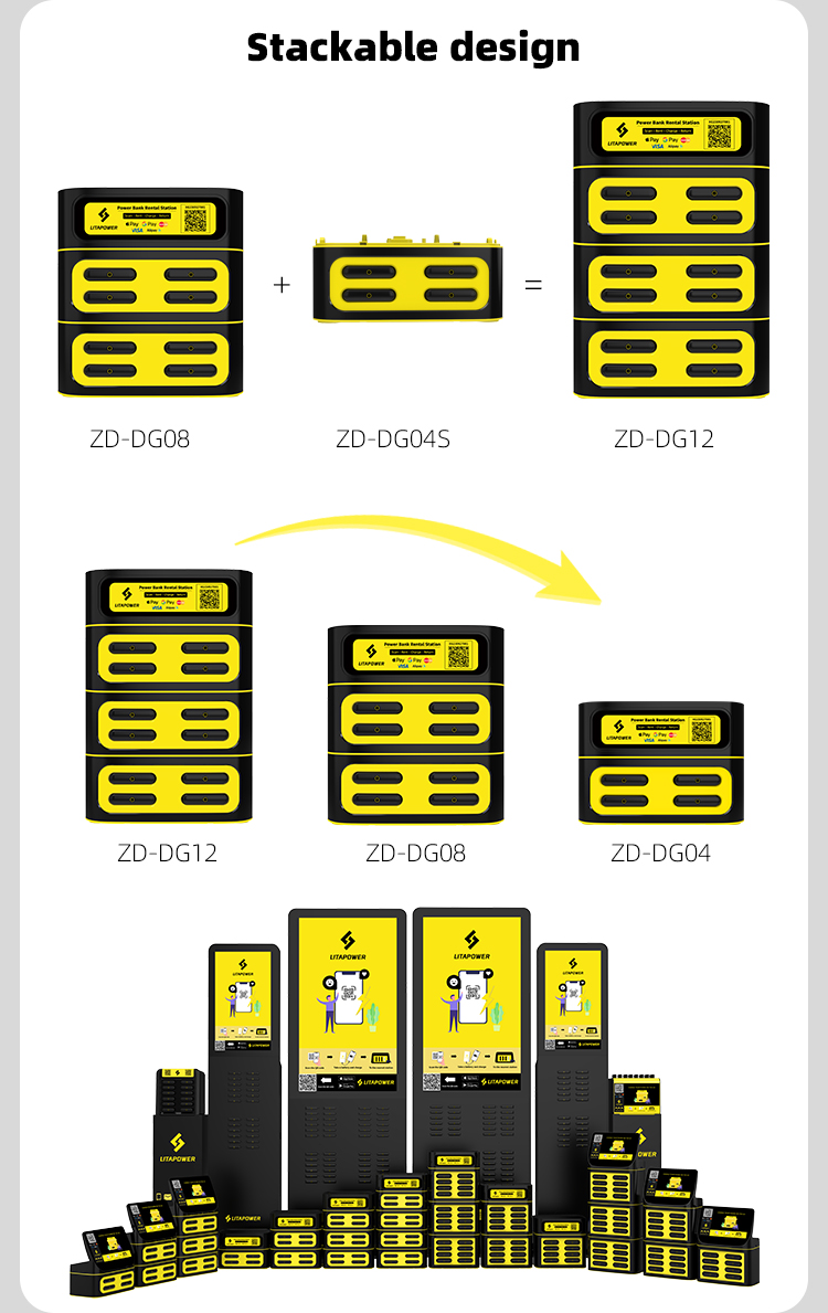  power bank rental station